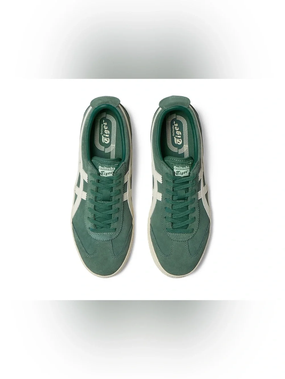 Onitsuka Tiger Women’s MEXICO 66 DELEGATION, Pine Green/Cream